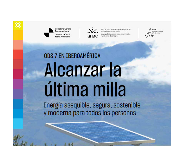 Portada de "ODS7 en Iberoamérica. Alcanzar la última milla"