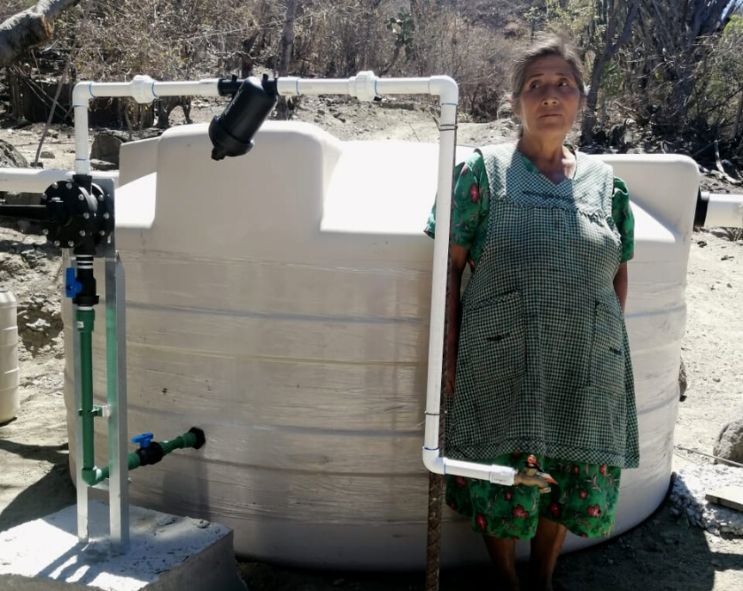 We extend access to drinking water in Oaxaca