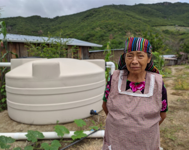 We bring potable water service to new communities in Oaxaca